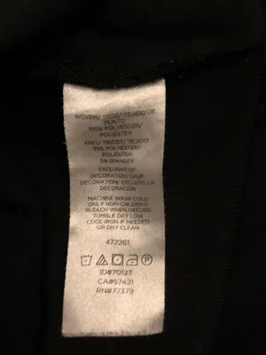 Ann Taylor Black Ruffle Pleat Shell Medium thumbnail 5