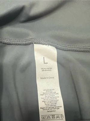 Amazon Women's Gray High-Waist Athletic Shorts‎ thumbnail 2