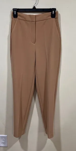 BABATON ARITZIA ATELIER pants Women's Tailored High-Waist Trousers Camel size 0 thumbnail 1
