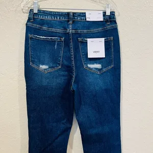 Vervet Haylie Women's Blue Denim Jeans NWT- Size 29 Distressed New #163 thumbnail 5
