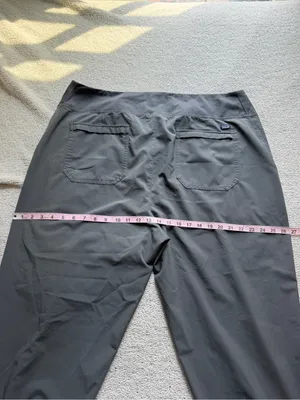 Patagonia Happy Hike Studio Pants XXL Forge Grey thumbnail 7