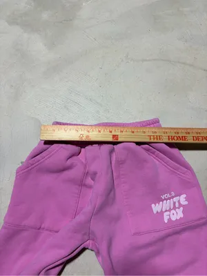 White fox boutique Pink Fleece Joggers vol 3 XXS thumbnail 9