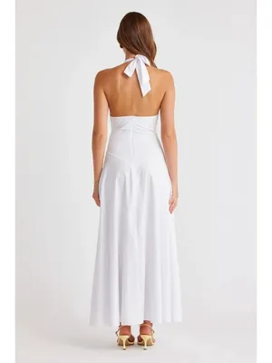 SNDYS Talassa Maxi Dress in White XXLarge Womens Long Summer Gown thumbnail 9