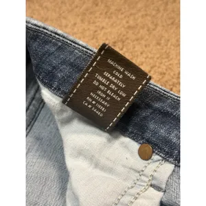 7 For All Mankind A Pocket Jeans Bootcut Flare Low Rise Y2K Denim Size 27 thumbnail 10