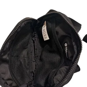 Lululemon Everywhere Belt‎ Bag Black Spellout Sporty Pack Travel Festival NWT thumbnail 9