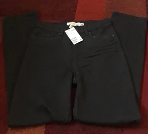 H&M Black High Waisted Jeans thumbnail 1