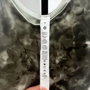 Lululemon Women’s 6 Align Tank‎ Top Diamond Dye Light Sage Army Green Olive New thumbnail 4