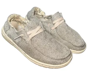 Hey Dude Wendy Linen Iron Gray Women’s size 7 thumbnail 1