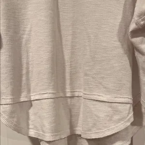 FREE PEOPLE We The Free Bubble‎ Tee Shirt Top White Medium thumbnail 5
