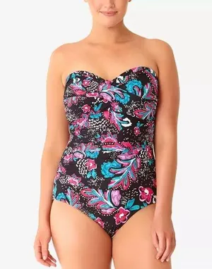 Anne Cole That's a Wrap One Piece Swim thumbnail 1