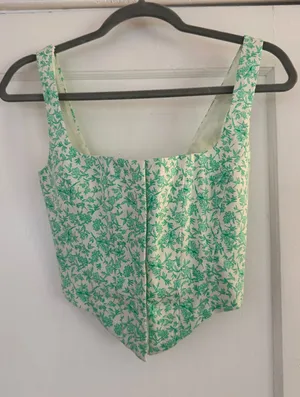 ZARA Corset Top thumbnail 1