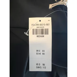 Abercrombie Julia Black White Bow Print Slip Dress Medium thumbnail 8