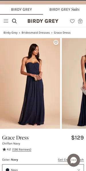 Birdy Grey Grace Chiffon Maxi Dress thumbnail 2