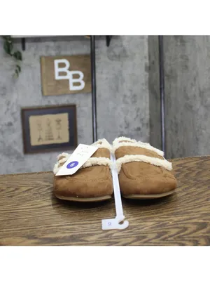 NWT A New Day Women’s Lucie Cozy Lined Footbed Flats 94622294 Brown 6M thumbnail 4
