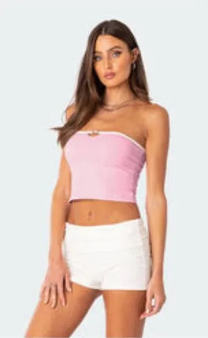 Edikted Strapless Top thumbnail 1