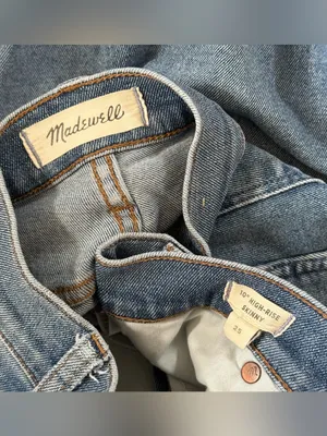 Madewell 10 inch High Rise Skinny Jeans Size 25 thumbnail 9