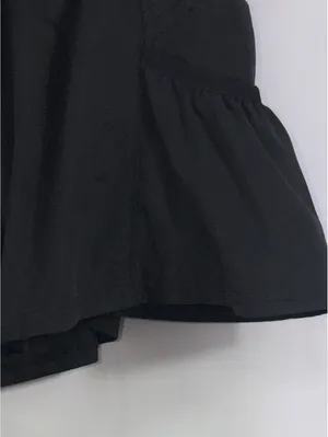 Free People Get Your Flirt On Shorts Black M thumbnail 4