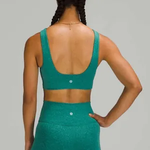 Lululemon Crunch Teal Lagoon Everlux Cut-Out Train Bra *Medium Support, B/C Cups thumbnail 5
