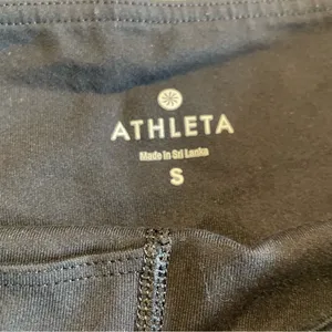 Athleta Mind over Mat Capri Lattice Cut Out Leggings Women’s size small Black thumbnail 8