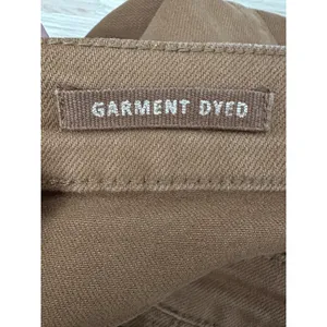 Judy Blue Jeans Womens‎ 13/31 Brown Garment Dyed Wide Leg Crop High Waist #J13-7 thumbnail 7