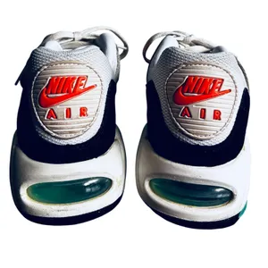 Nike Air Max Wright Women’s 7.5 White Black Orange Teal Retro Sneakers thumbnail 2