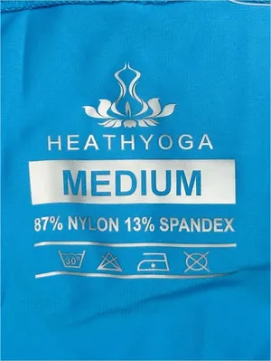 NWT HeathYoga Women’s Medium Blue Anti-UV Hooded Full Zip Active Jacket thumbnail 4