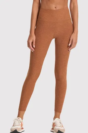 Vuori Womens Leggings Brown Clean Elevation Pull On Stretch Gym Yoga Size XS thumbnail 1