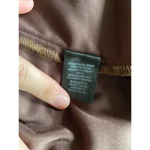 ANTHROPOLOGIE Amadi Brown Crushed Velvet Shirt Size Small thumbnail 4