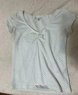 brandy melville polka dot top thumbnail 1