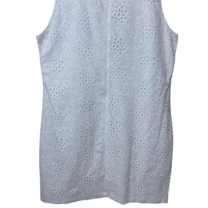 NEW White House Black‎ Market White Eyelet Dress Coastal Cottagecore Feminine 16 thumbnail 7