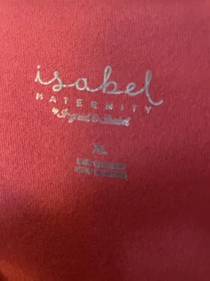 Isabel Maternity by Ingrid & Isabel soft orange Maternity Top XL thumbnail 3