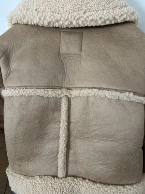 Abercrombie and fitch vegan suede Sherpa jacket thumbnail 7