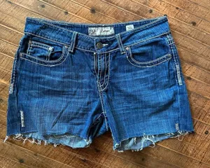 BKE western cutoff size 32 denim normcore shorts thumbnail 1