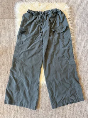 Ethan Tie Waist Twill Cargo Pants in Slate thumbnail 3