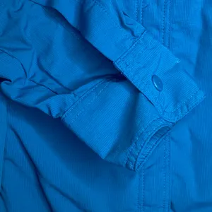 L.L. Bean Blue Windbreaker Long Sleeve Shirt Small Regular thumbnail 4