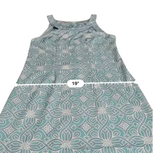 Gretchen‎ Scott Jersey Isosceles Dress Women's Medium Turquoise Travel Resort thumbnail 9