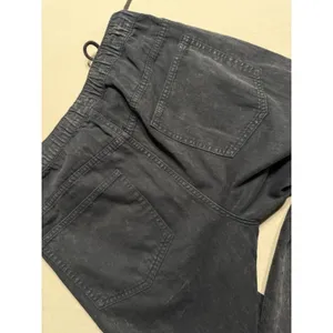 Aerie Acid Washed Joggers Distressed Charcoal w/ drawstring, Small NWOT (E9) thumbnail 11