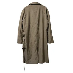 Lauren Ralph Lauren‎ Khaki Classic Belted Trench Coat Overcoat Size 40L City thumbnail 2
