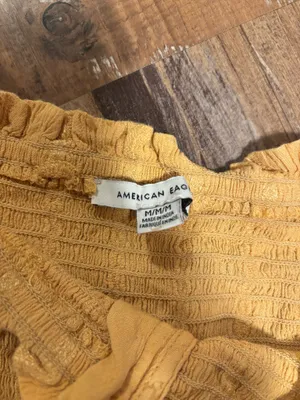 American Eagle Tube Top Yellow thumbnail 3