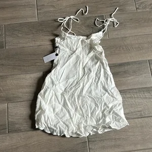 ASTR mini white dress thumbnail 5