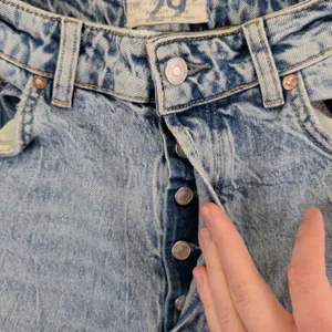 FREE PEOPLE Zuri Mom Ankle Jeans High Rise Straight Leg Denim‎ Womens 29 thumbnail 4