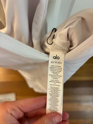 Alo Yoga Airbrush Real Dress White thumbnail 4