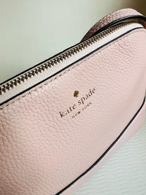 Kate Spade Southport Avenue Hanna Crossbody Chalk Pink Leather Dome Bag NWOT thumbnail 2