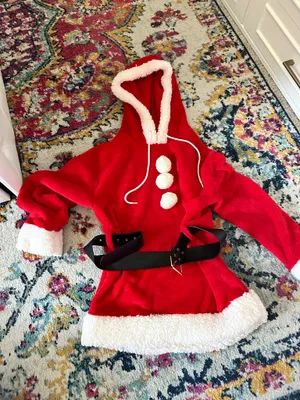 Santa dress Red Size XS thumbnail 3