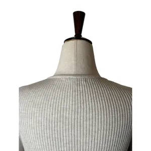 Madewell Riverbend Cinched Pullover Sweater Women Small Beige Oatmeal‎ Knit Top thumbnail 7