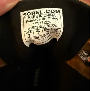 Sorel Lexi Wedge Boots Women’s Size 8 thumbnail 5