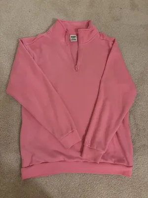 PINK Victoria's Secret Quarter-Zip Sweatshirt thumbnail 1