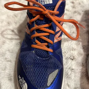 North Face Hyper-Track Guide running shoes blue and coral thumbnail 8