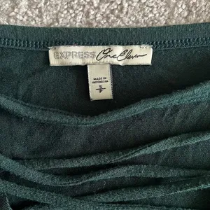 Express One-Eleven Green Lace Up Long Sleeve Top thumbnail 4