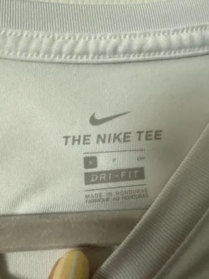 Nike Dri-Fit White Top thumbnail 4